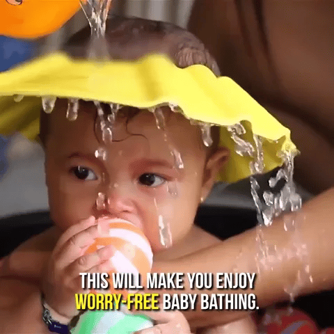 Baby Essential Shower Cap | Baby Bath Head Cap